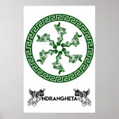 Arcangelo Gabriele - "Ndrangheta Poster (Voorkant)