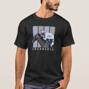 Arcangelo Paardenrennen Santa Anita Del Mar S T-shirt