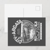ARCATA CALIFORNIA - ARCATA PLAZA  BRIEFKAART (Voorkant / Achterkant)