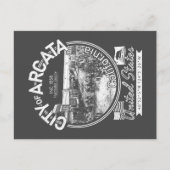 ARCATA CALIFORNIA - ARCATA PLAZA  BRIEFKAART (Voorkant)