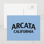 Arcata California Briefkaart (Voorkant / Achterkant)