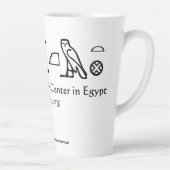 ARCE American Research Center in Egypt Hieroglyphs Latte Mok (Rechts)