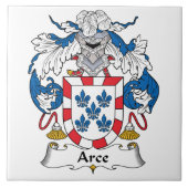 Arce Family Crest Tegeltje (Voorkant)