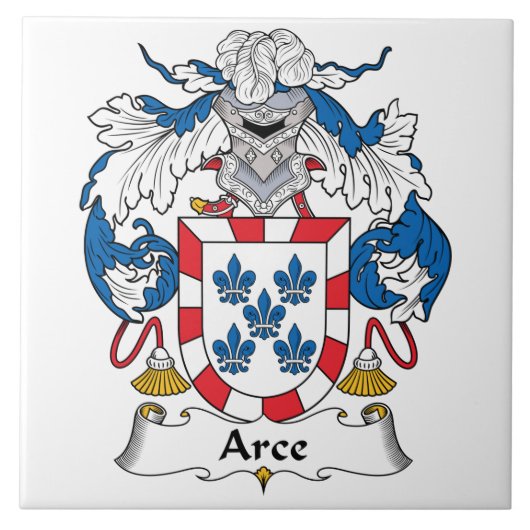 Arce Family Crest Tegeltje (Voorkant)
