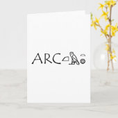ARCE Lege Notecard Kaart (Gele Bloem)