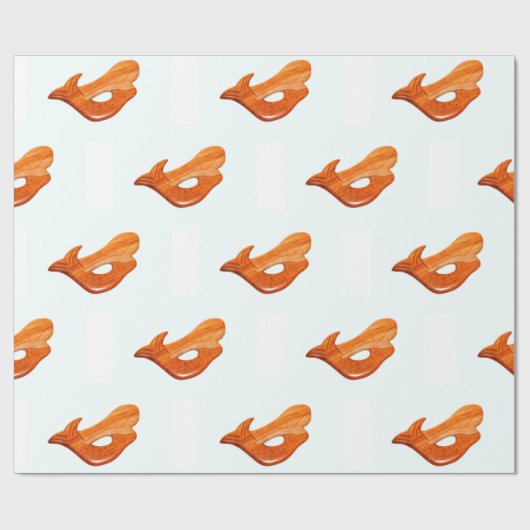 Arcering achterzeemeermin Thunder_Cove Cadeaupapier (Vlak)