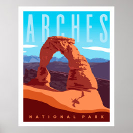 Arcering National Park Travel Poster Print