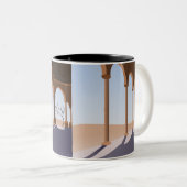 Arcering Tweekleurige Koffiemok (Voorkant rechts)