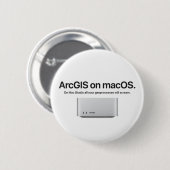 ArcGIS op macOS Ronde Button 5,7 Cm (Voorkant /achterkant)