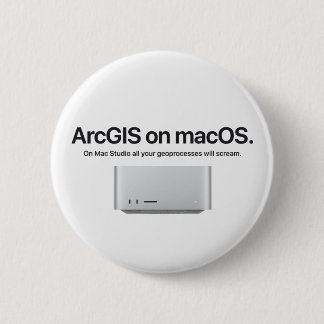 ArcGIS op macOS Ronde Button 5,7 Cm