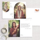 Arch 2 Foto en nu Afstuderen aankondiging