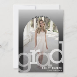 Arch 2-foto Ombre Afstuderen aankondiging