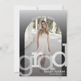 Arch 2-foto Ombre Afstuderen aankondiging