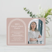 Arch Afstuderen MBA Foto Afstuderen Kaart (Staand voorkant)