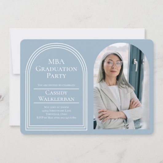 Arch Afstuderen MBA Foto Afstuderen Kaart (Voorkant)