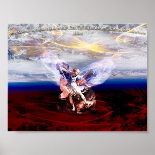 Arch Angel Michael Conquers Poster (Voorkant)