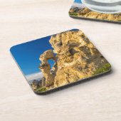 Arch binnen een arch langs de witte kliffen bier onderzetter (Linkerzijde)