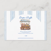 Arch Blue Farmers Market Baby Diapper Raffle Informatiekaartje (Voorkant)