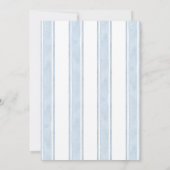 Arch Blue Farmers Market Baby shower Kaart (Achterkant)