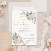 Arch Blush Bloemen Taco 'bout een Baby Baby Kaart