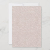 Arch Blush Bloemen Taco 'bout een Baby Baby Kaart (Achterkant)