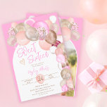 Arch Boho glitter ballonnen roze paars Sweet 16 Kaart<br><div class="desc">Een Rustic Boho glitter ballonnen roze paars Sweet 16 verjaardagsuitnodiging met handbeschilderde waterverf pastelroze,  perzik,  koraalballonnen,  met goud en roos goudglitter en confetti. Een boog van een ballon op een licht bewerkbaar pastelroze. Voeg je foto achteraan toe!</div>