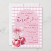 Arch Bow Ze bindt het bekende Cherry Vrijgezellenf Kaart (Voorkant)