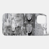 Arch Bridge over Frozen River in Winter Case-Mate iPhone Case (Achterkant (horizontaal))