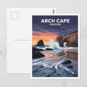 Arch Cape Oregon Briefkaart (Voorkant / Achterkant)