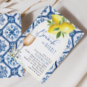 Arch Capri Lemons Brunch en Bubbly Vrijgezellenfee Kaart