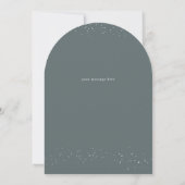 Arch Christmas Wonder Hand-Lettering Photo Card Kaart (Achterkant)