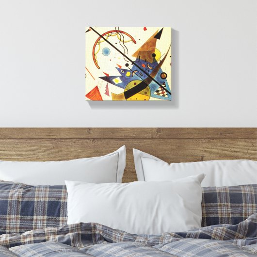 Arch en Point Canvas Afdruk (Insitu (Slaapkamer))