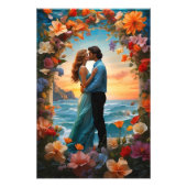 *~* Arch Fantasy Romantische AP51 Ocean Waves Foto Afdruk (Voorkant)