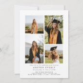 Arch Foto Afstudeerfeest Uitnodigen aankondiging (Achterkant)