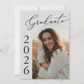 Arch Foto Afstudeerfeest Uitnodigen aankondiging (Voorkant)