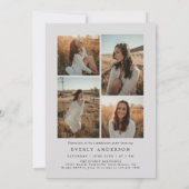 Arch Foto Afstudeerfeest Uitnodigen aankondiging (Achterkant)