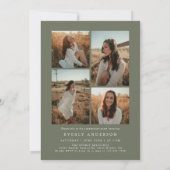 Arch Foto Afstudeerfeest Uitnodigen aankondiging (Achterkant)