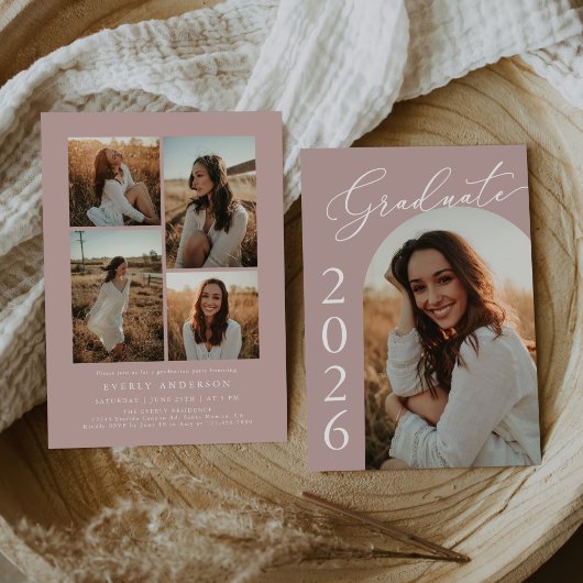 Arch Foto Afstudeerfeest Uitnodigen aankondiging