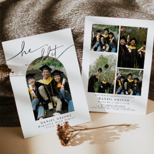 Arch Foto Afstudeerfeest Uitnodigen aankondiging