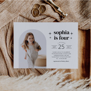 Arch foto gezamenlijke verjaardag uitnodiging land