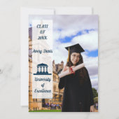 Arch Foto Grad Feest Uitnodiging 2026 (Voorkant)