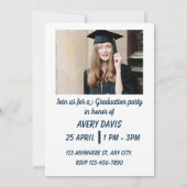 Arch Foto Grad Feest Uitnodiging 2026 (Achterkant)
