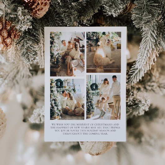 Arch Foto Kerst Kaart met Fotocollage