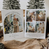 Arch Foto Kerst Kaart met Fotocollage