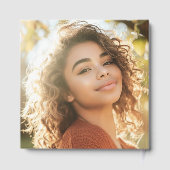 Arch foto wit retro afstudeerder afstuderen gastenboek (Achterkant)