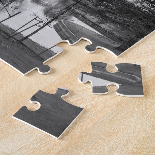 Arch from the Park Grayscale Legpuzzel (Zijkant)