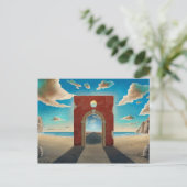 Arch Gate Briefkaart (Staand voorkant)