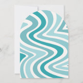 Arch Here Comes The Sun Baby Shower Invitation Kaart (Achterkant)