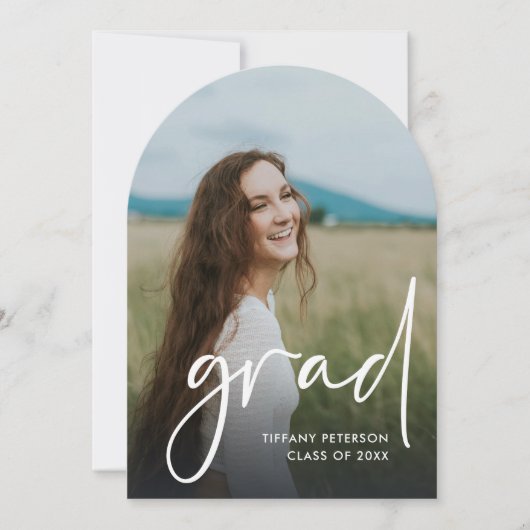 Arch High School foto afstuderen aankondigingen (Voorkant)