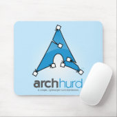 Arch Hurd Logo Mousemat Muismat (Met muis)